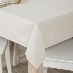 NATURA Obrus wodoodporny, 120x160cm, kolor 012 jasny beżowy OB0003