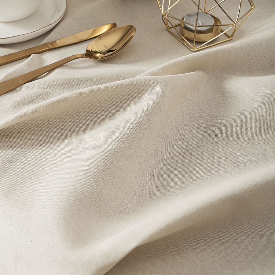 NATURA Obrus wodoodporny, 120x160cm, kolor 012 jasny beżowy OB0003