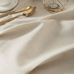 NATURA Obrus wodoodporny, 120x160cm, kolor 012 jasny beżowy OB0003