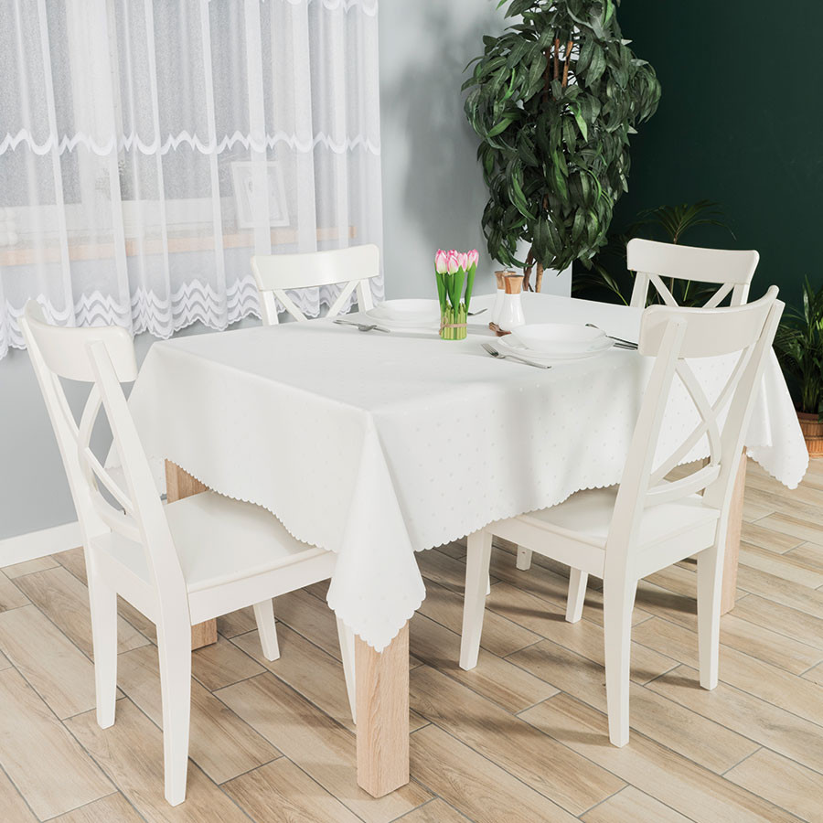 ANIELA Obrus wodoodporny, 140x180cm, kolor 012 kremowy 004791