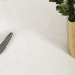 ANIELA Obrus wodoodporny, fi 160cm, kolor 012 kremowy 004791