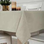 NATURA · Obrus wodoodporny · 120x160 cm · kolor jasny szarozielony