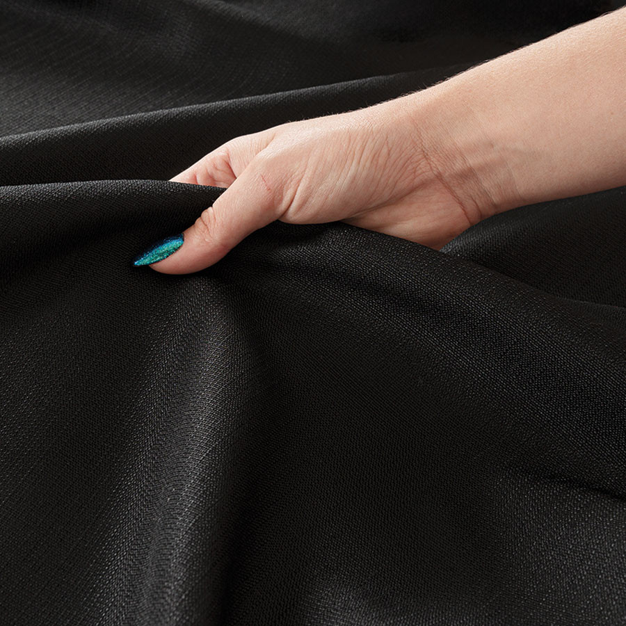 ARUBA Obrus wodoodporny, 120x160cm, kolor 111 czarny 759330