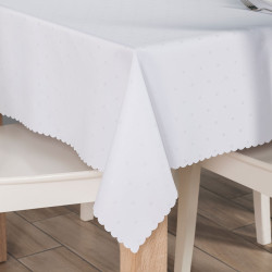 MIJA Obrus wodoodporny, 140x240cm, kolor 001 biały 047912