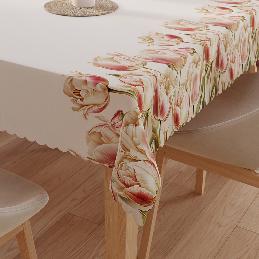 TULIPAN Obrus NINA WODOODPORNA, 140x180cm, kolor 001 P00200