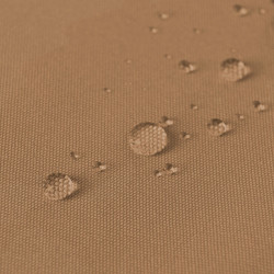 GARDENIA Zasłona gotowa na taśmie, szerokość 140cm x wysokość 200cm, kolor 008 ciepły brązowy TD0025