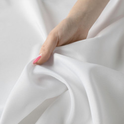 GARDENIA Zasłona gotowa na przelotkach, szerokość 140cm x wysokość 240cm, kolor 050 biały TD0025