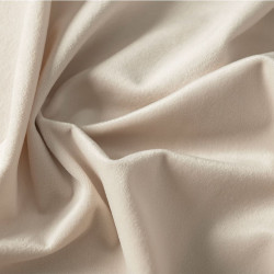 VELVI Zasłona gotowa na przelotkach, szerokość 140 x wysokość 250cm, kolor 016 kremowy VELVI0