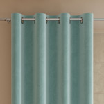 VELVI · Zasłona gotowa na przelotkach · 140x230 cm · kolor miętowy