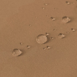 GARDENIA Zasłona gotowa na przelotkach, szerokość 140cm x wysokość 200cm, kolor 008 ciepły brązowy TD0025