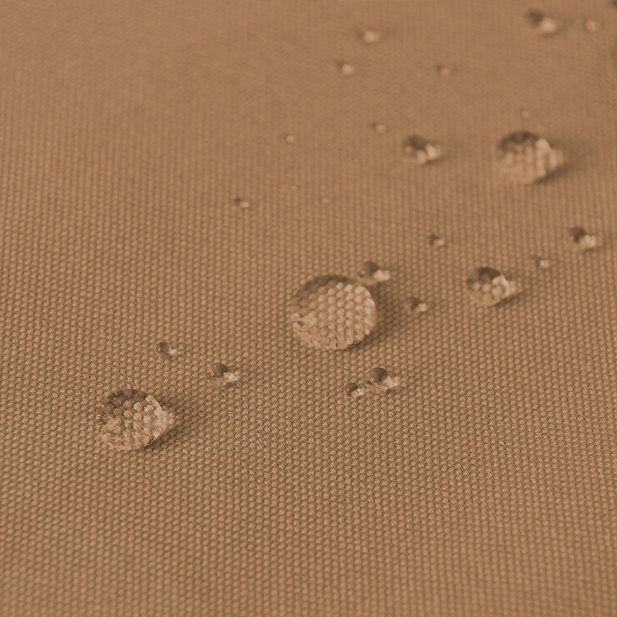 GARDENIA Zasłona gotowa na przelotkach, szerokość 140cm x wysokość 240cm, kolor 008 ciepły brązowy TD0025