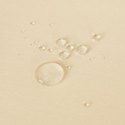 GARDENIA Zasłona gotowa na przelotkach, szerokość 140cm x wysokość 220cm, kolor 002 ciemny kremowy TD0025