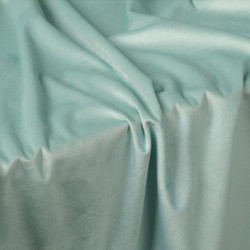 VELVI Zasłona gotowa na przelotkach, szerokość 140 x wysokość 250cm, kolor 007 miętowy VELVI0