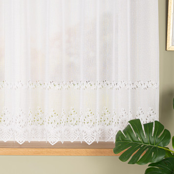 JAGODA Firanka żakardowa gotowa, szerokość 300 x wysokość 160cm, kolor 001 biały 018534 2