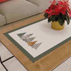 PASTELOWE CHOINKI Bieżnik NINA WODOODPORNA, 50x100cm, kolor 009 wielokolorowy (do wyczerpania zapasu) PBN271