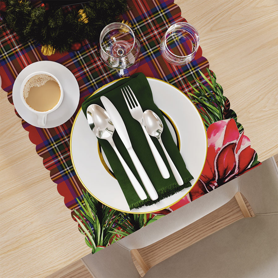 PREZENTY Bieżnik NINA WODOODPORNA, 38x140cm, kolor 003 czerwony (do wyczerpania zapasu) PBN284