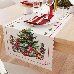 ŚWIĄTECZNE PREZENTY Bieżnik NINA WODOODPORNA, 38x180cm, kolor 009 wielokolorowy (do wyczerpania zapasu) PBN282