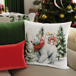 MIŚ POLARNY Poszewka dekoracyjna VELVET, 45x45cm, kolor 009 wielokolorowy PBN280