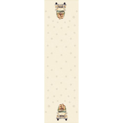 VINTAGE SAMOCHÓD Bieżnik NINA WODOODPORNA, 38x140cm, kolor 004 beżowy (do wyczerpania zapasu) PBN283