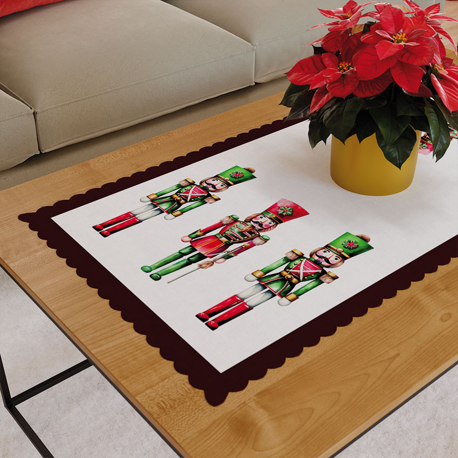 DZIADKI DO ORZECHÓW Bieżnik NINA WODOODPORNA, 50x100cm, kolor 009 wielokolorowy (do wyczerpania zapasu) PBN279