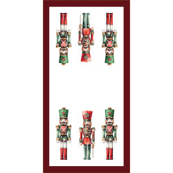 DZIADKI DO ORZECHÓW Bieżnik NINA WODOODPORNA, 50x100cm, kolor 009 wielokolorowy (do wyczerpania zapasu) PBN279