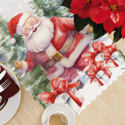 MIKOŁAJ Bieżnik NINA WODOODPORNA, 38x140cm, kolor 009 wielokolorowy PBN162