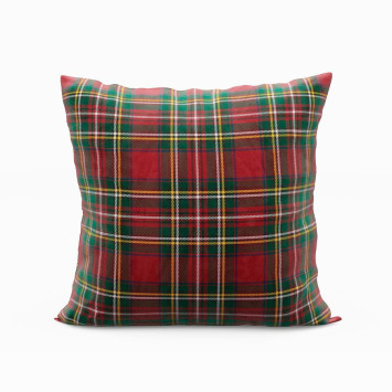 KRATA SZKOTI Poszewka dekoracyjna VELVET, 40x40cm, kolor 003 czerwony P00031