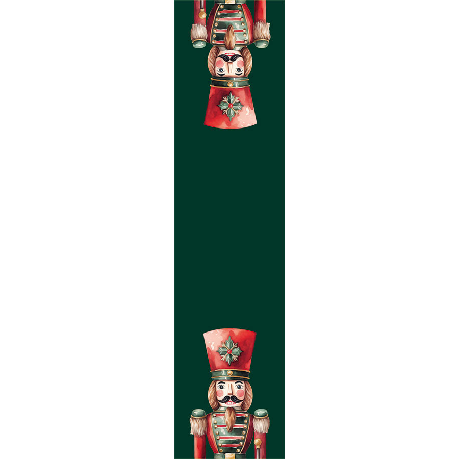 DZIADKI DO ORZECHÓW Bieżnik NINA WODOODPORNA, 38x160cm, kolor 002 zielony (do wyczerpania zapasu) PBN279