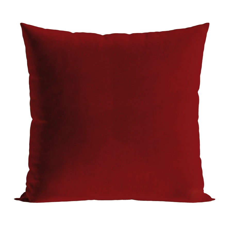 DZIADKI DO ORZECHÓW Poszewka dekoracyjna VELVET, 45x45cm, kolor 003 czerwony (do wyczerpania zapasu) PBN279
