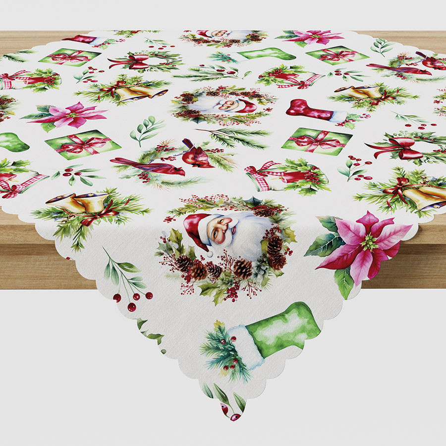 ŚWIĄTECZNY MIX Serweta NINA WODOODPORNA, 79x79cm, kolor 009 wielokolorowy (do wyczerpania zapasu) PBN277