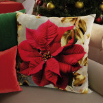 GWIAZDA BETLEJEMSKA Poszewka dekoracyjna VELVET, 40x40cm, kolor 009 wielokolorowy (do wyczerpania zapasu) PBN272