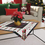 DZIADKI DO ORZECHÓW Serweta NINA WODOODPORNA, 79x79cm, kolor 002 zielony (do wyczerpania zapasu) PBN279