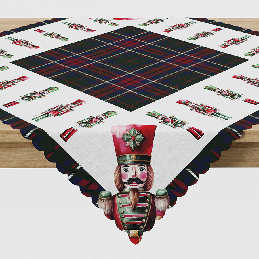 DZIADKI DO ORZECHÓW Serweta NINA WODOODPORNA, 79x79cm, kolor 002 zielony (do wyczerpania zapasu) PBN279