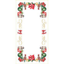 DZIADKI DO ORZECHÓW MIX Bieżnik NINA WODOODPORNA, 60x120cm, kolor 009 wielokolorowy (do wyczerpania zapasu) PBN267