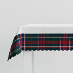 SZKOTI Obrus NINA WODOODPORNA, 140x220cm, kolor 002 zielony (do wyczerpania zapasu) P00031