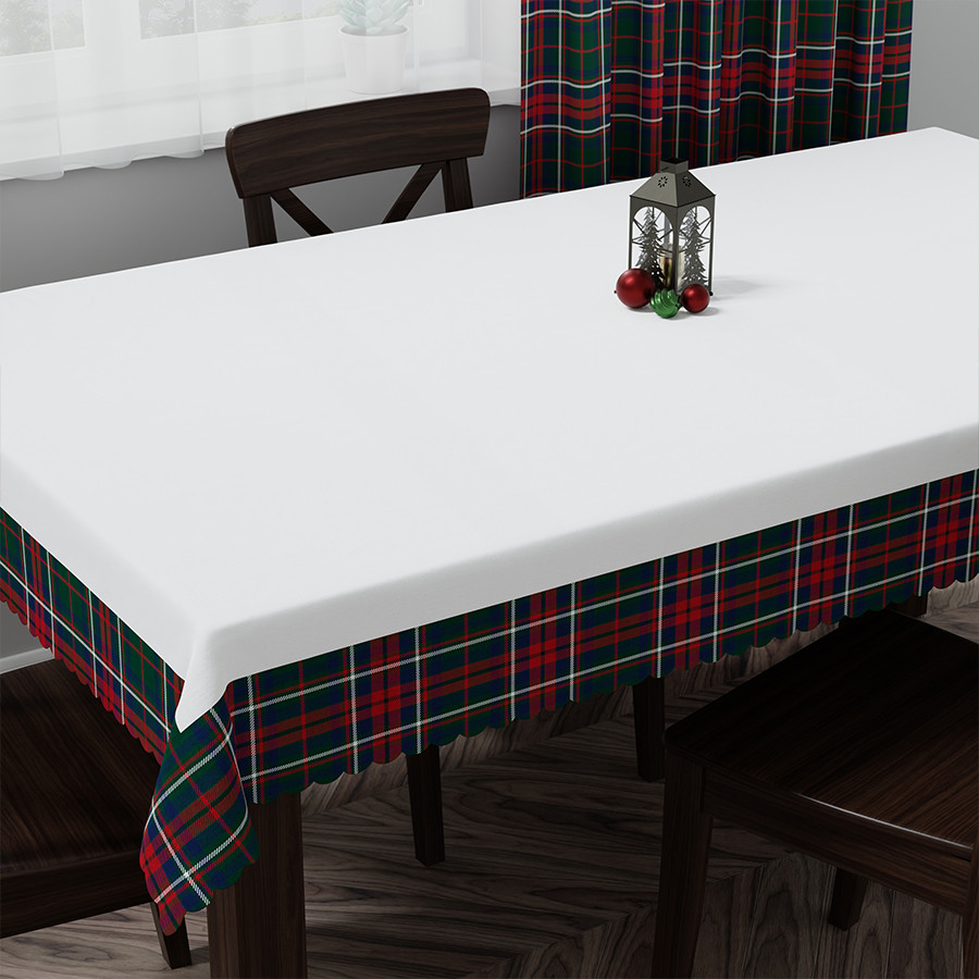 SZKOTI Obrus NINA WODOODPORNA, 140x220cm, kolor 002 zielony (do wyczerpania zapasu) P00031