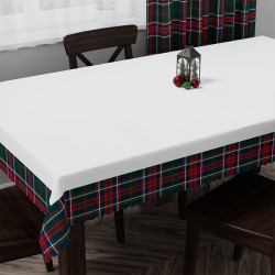 SZKOTI Obrus NINA WODOODPORNA, 140x220cm, kolor 002 zielony (do wyczerpania zapasu) P00031