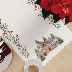 ZIMOWE MIASTECZKO Bieżnik NINA WODOODPORNA, 60x120cm, kolor 009 wielokolorowy (do wyczerpania zapasu) PBN266