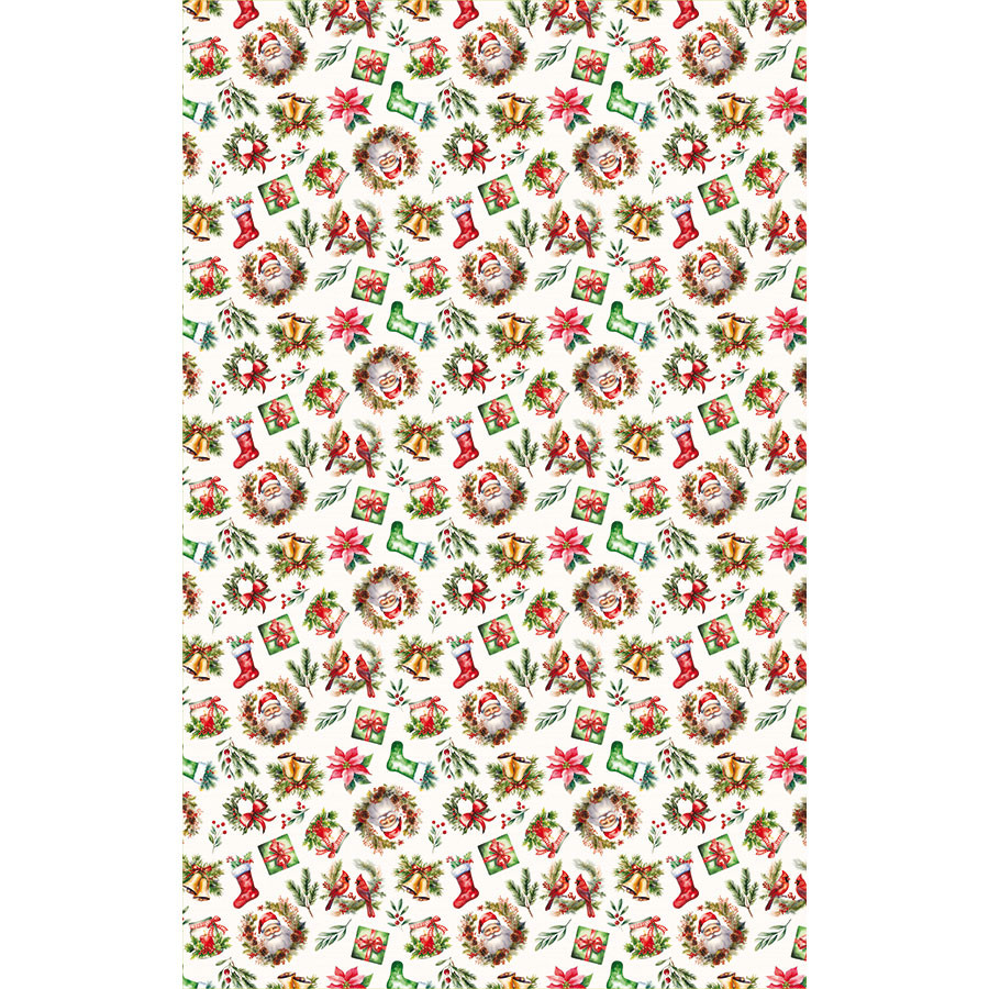 ŚWIĄTECZNY MIX Obrus NINA WODOODPORNA, 140x220cm, kolor 009 wielokolorowy (do wyczerpania zapasu) PBN277