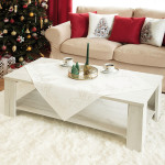 ŚWIĄTECZNY BLASK Serweta, szerokość 85cm x wysokość 85cm, kolor 001 biały 615800