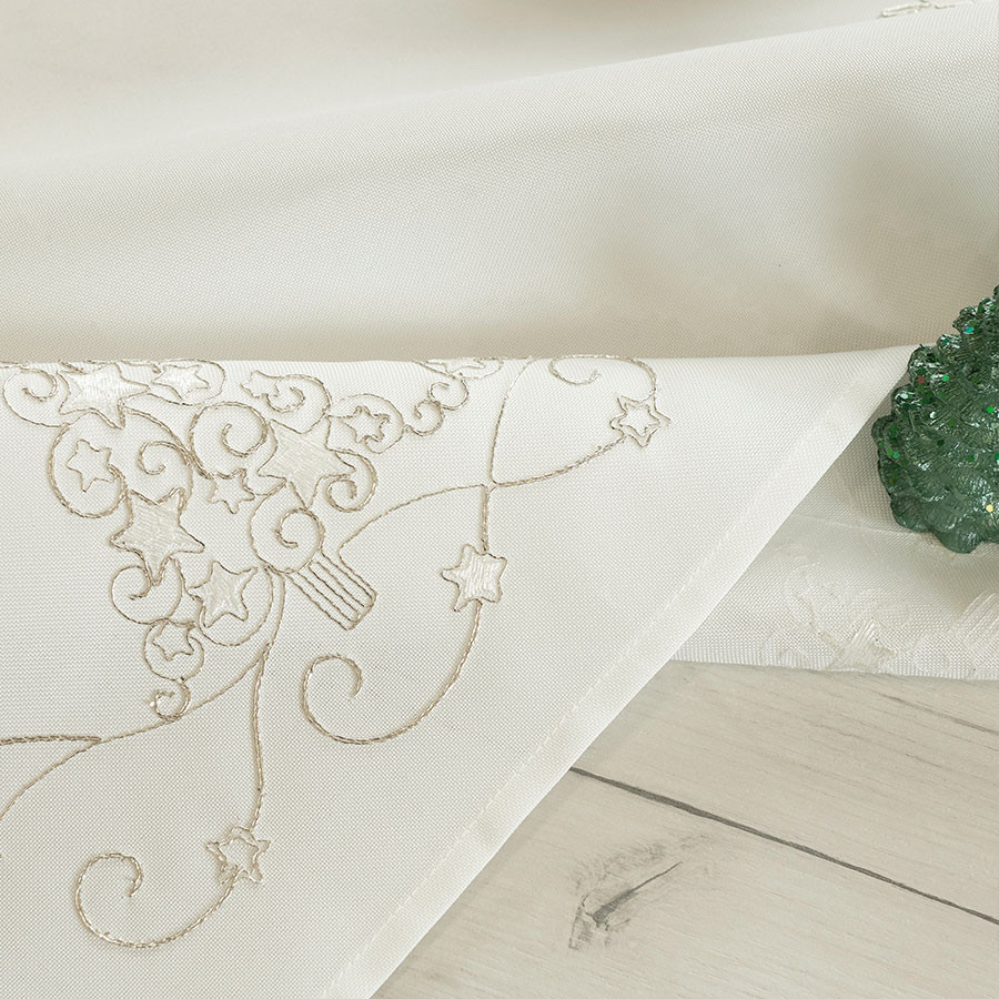 ŚWIĄTECZNY BLASK Serweta, szerokość 85cm x wysokość 85cm, kolor 001 biały 615800