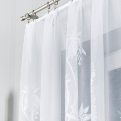 ANETA Firanka żakardowa gotowa, szerokość 310 x wysokość 160cm, kolor 001 biały