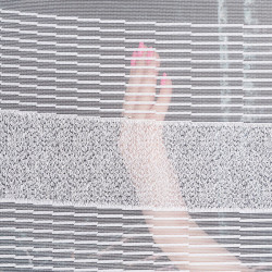 KLAUDYNA Firanka żakardowa gotowa, szerokość 620 x wysokość 160cm, kolor 001 biały