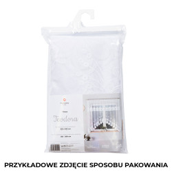 KRYSTYNA Firanka żakardowa gotowa, szerokość 300 x wysokość 160cm, kolor 001 biały