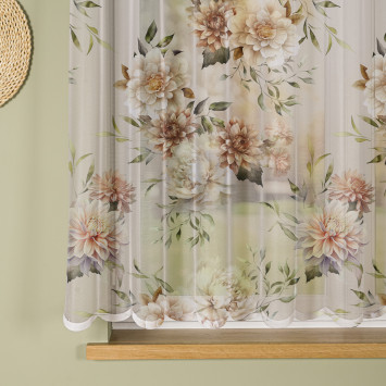 Firanki gotowe żakardowe 2