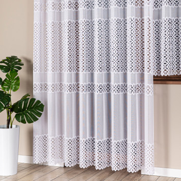 Firanki gotowe żakardowe 2