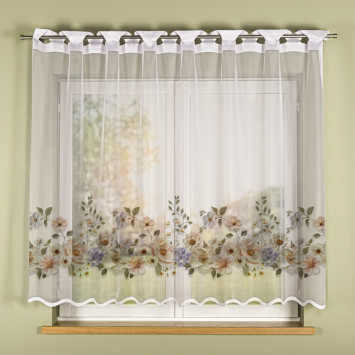 Firanki gotowe żakardowe