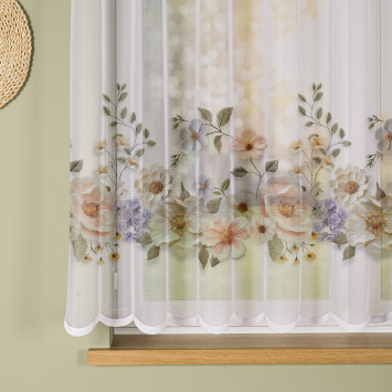 Firanki gotowe żakardowe 2