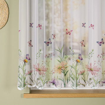 Firanki gotowe żakardowe 2