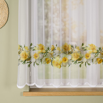 Firanki gotowe żakardowe 2